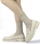 Ruffle Socks Women - Turn-Cuff Frilly Sock - Lightweight Cotton Socks