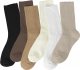 Crew Socks for Women - Thin Solid Cotton Socks - Casual Cute Above Ankle Socks