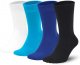 Men's Colorful Combed Cotton Crew Socks Viscose– Dress Neon Vivid Color Crazy Fashion Socks 4-PACK