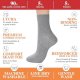 Women's Thin Cotton Socks,Soft Cotton Bootie Socks Women Above Ankle Crew Socks (6-Pairs With Present Box)