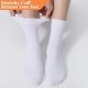 Women's Thin Cotton Socks,Soft Cotton Bootie Socks Women Above Ankle Crew Socks (6-Pairs With Present Box)