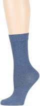 Women's Cotton Dress Socks - 4 Pack L/M - Solid Assorted Crew Calf Black Brown Blue Grey Beige Khaki Olive Green